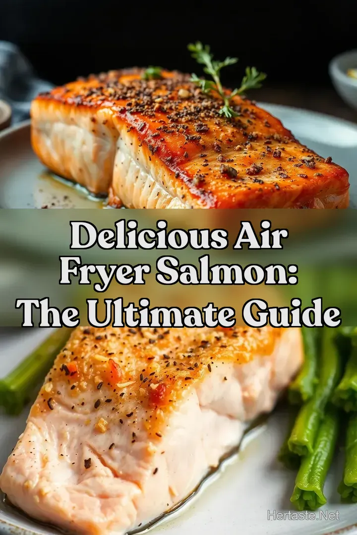 Delicious Air Fryer Salmon: The Ultimate Guide : PIN FOR LATER Delicious Air Fryer Salmon: The Ultimate Guide