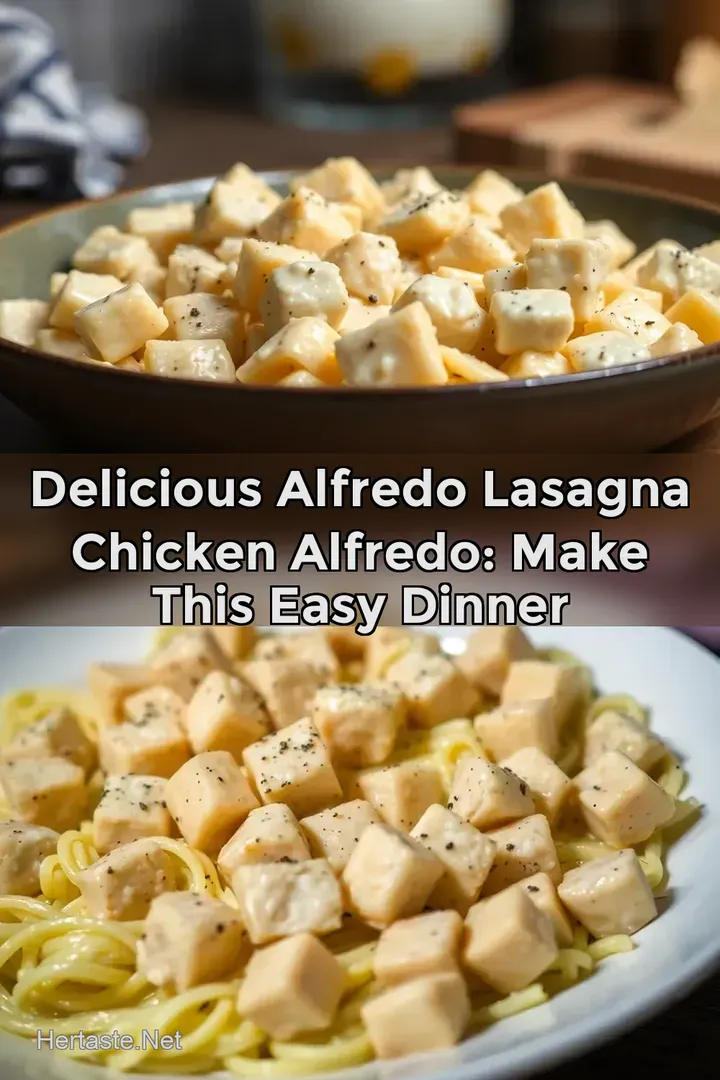 Delicious Alfredo Lasagna Chicken Alfredo: Make This Easy Dinner