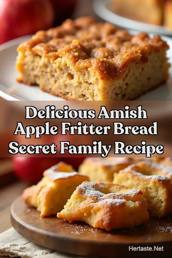 Delicious Amish Apple Fritter Bread Secret Family Recipe
