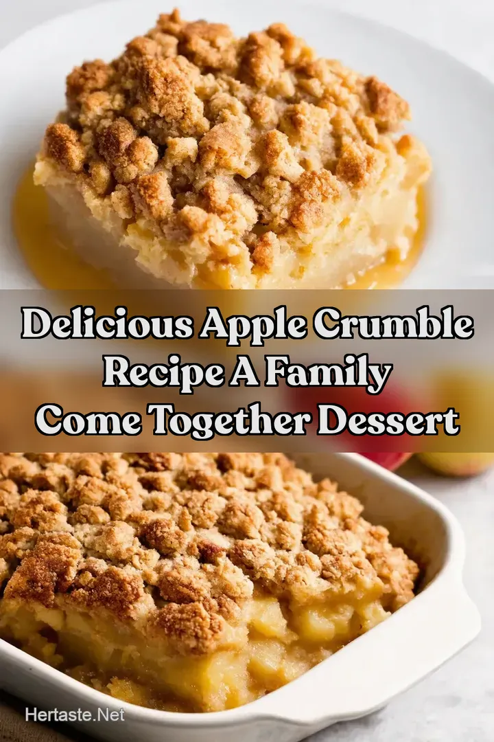 Delicious Apple Crumble Recipe a Family Come Together Dessert