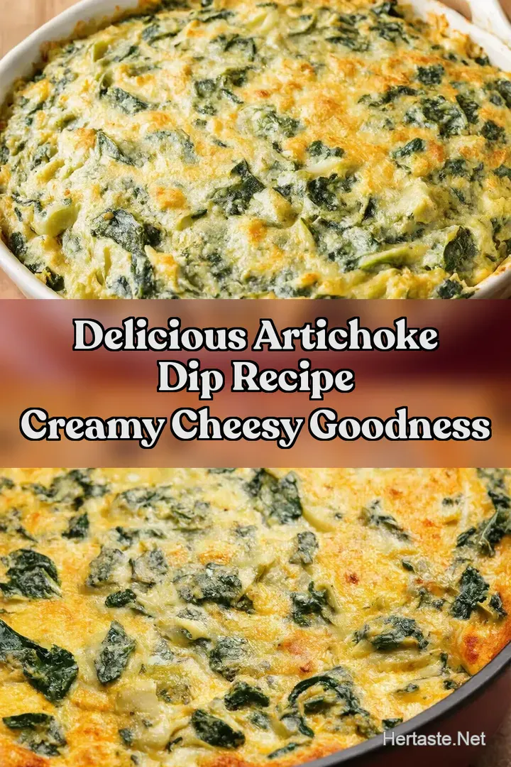 Delicious Artichoke Dip Recipe Creamy Cheesy Goodness