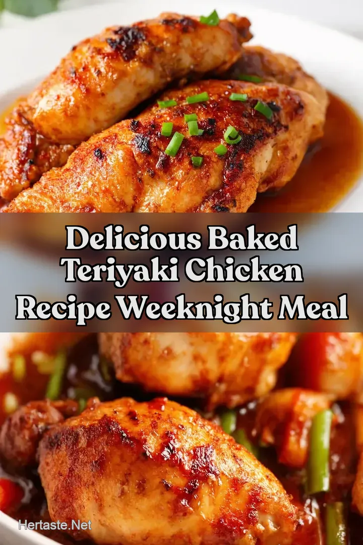 Delicious Baked Teriyaki Chicken Recipe Weeknight Meal
