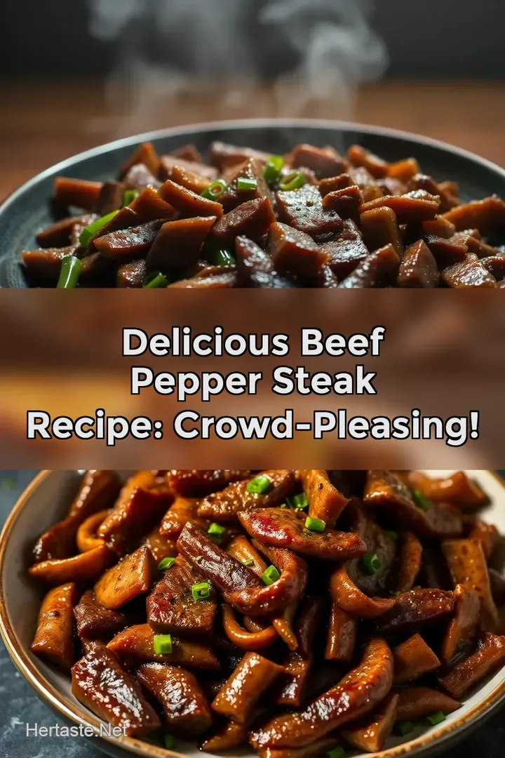 Delicious Beef Pepper Steak Recipe: Crowd-Pleasing!