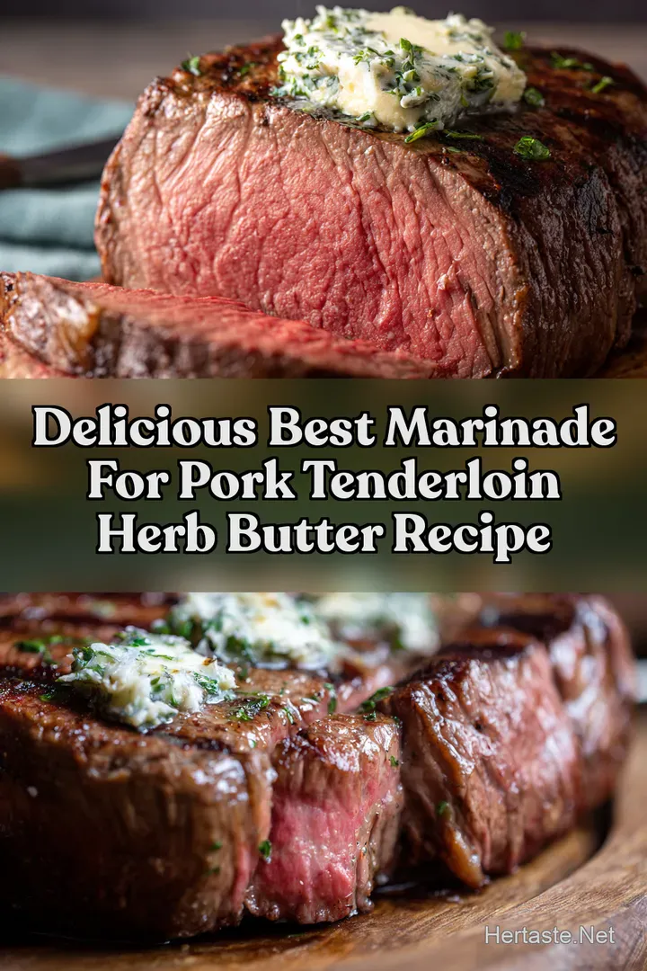 Delicious Best Marinade For Pork Tenderloin Herb Butter Recipe