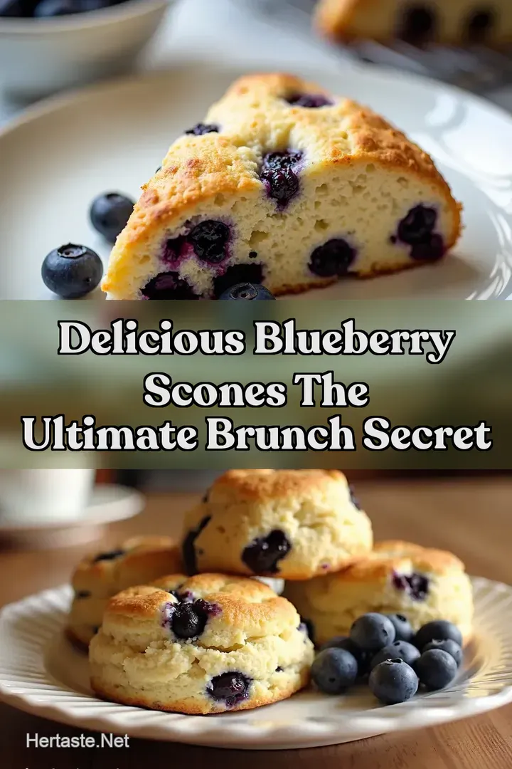 Delicious Blueberry Scones The Ultimate Brunch Secret