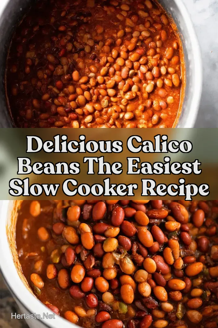 Delicious Calico Beans The Easiest Slow Cooker Recipe