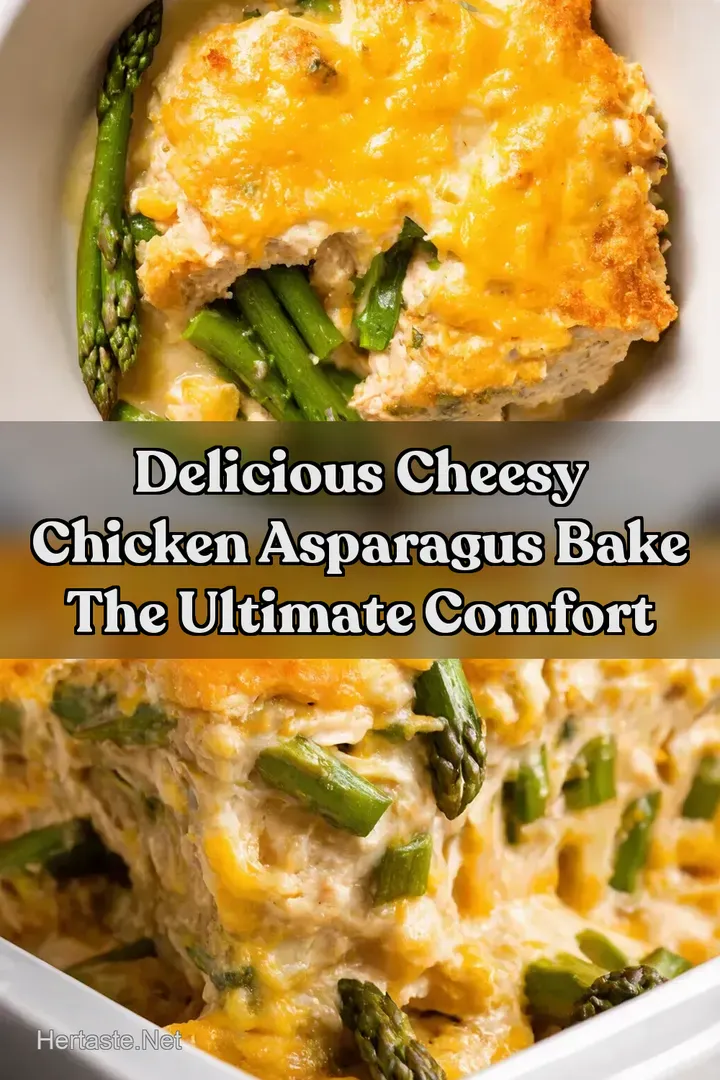 Delicious Cheesy Chicken Asparagus Bake The Ultimate Comfort