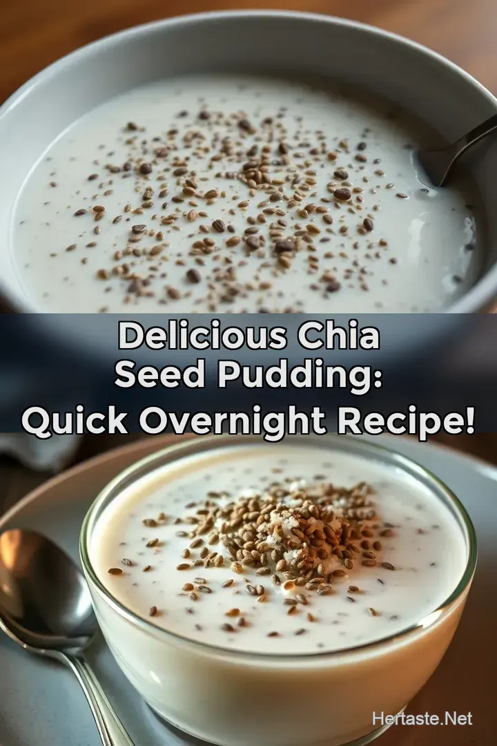 Delicious Chia Seed Pudding: Quick Overnight Recipe!
