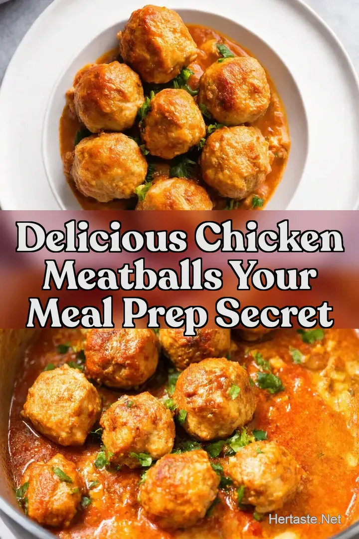 Delicious Chicken Meatballs Your Meal Prep Secret