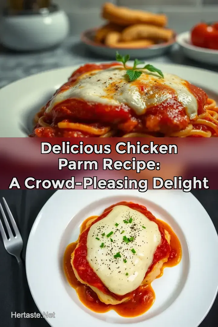 Delicious Chicken Parm Recipe: A Crowd-Pleasing Delight
