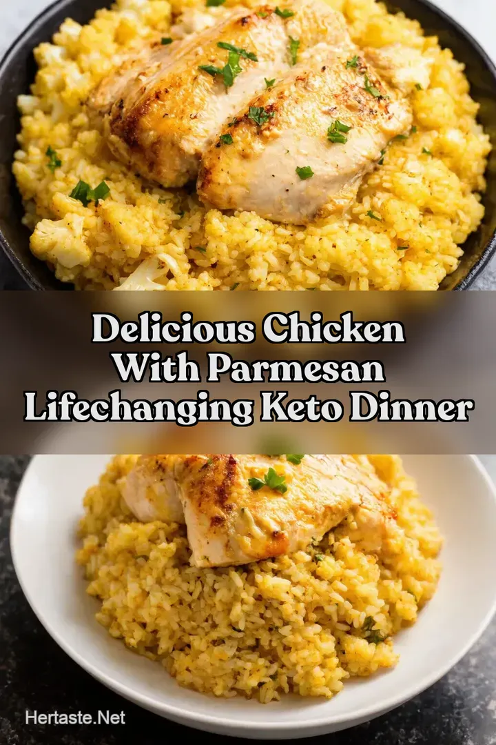 Delicious Chicken With Parmesan LifeChanging Keto Dinner