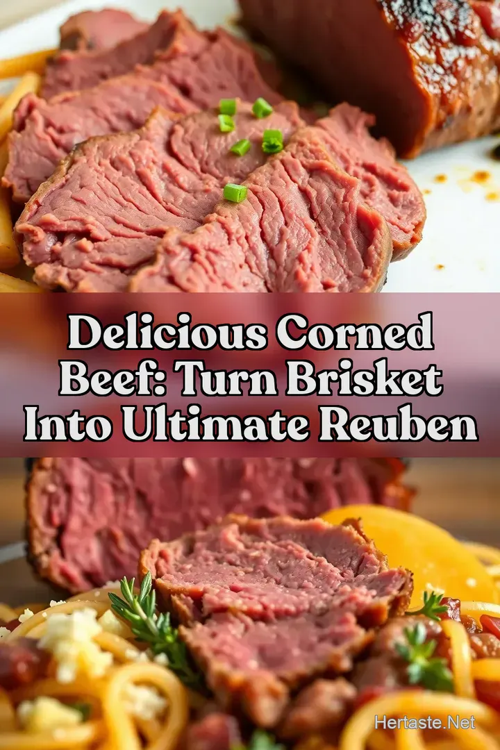 Delicious Corned Beef: Turn Brisket Into Ultimate Reuben : PIN FOR LATER Delicious Corned Beef: Turn Brisket Into Ultimate Reuben