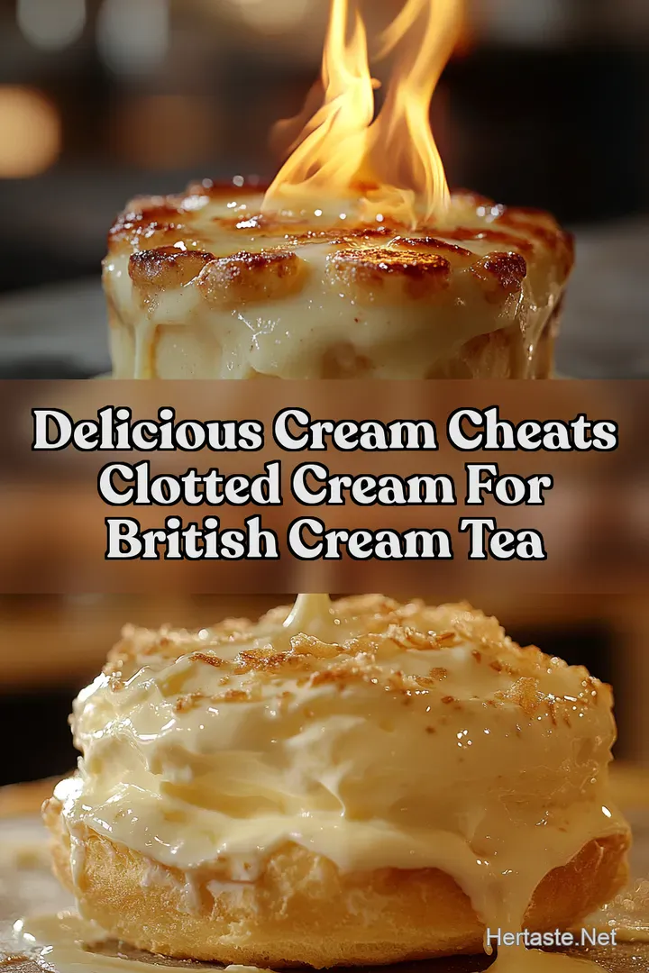 Delicious Cream Cheats Clotted Cream for British Cream Tea