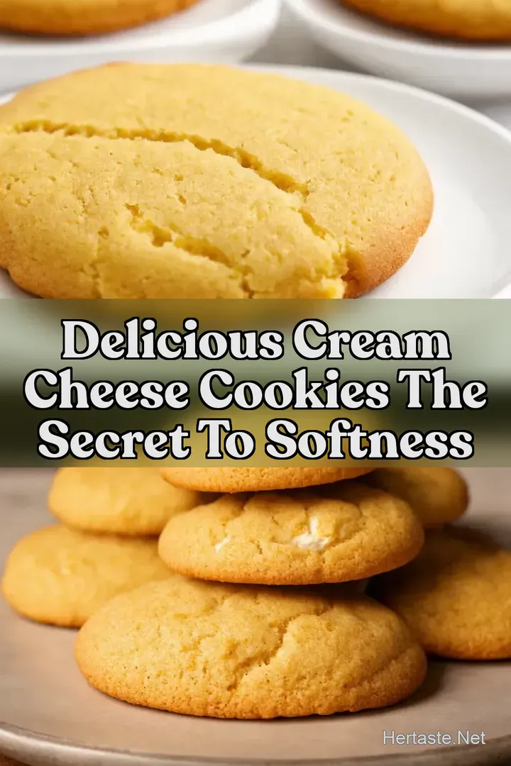 Delicious Cream Cheese Cookies The Secret to Softness