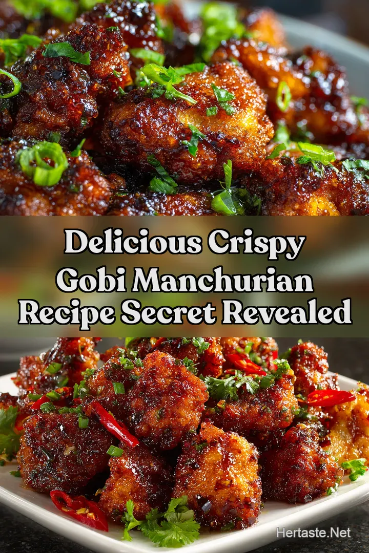 Delicious Crispy Gobi Manchurian Recipe Secret Revealed