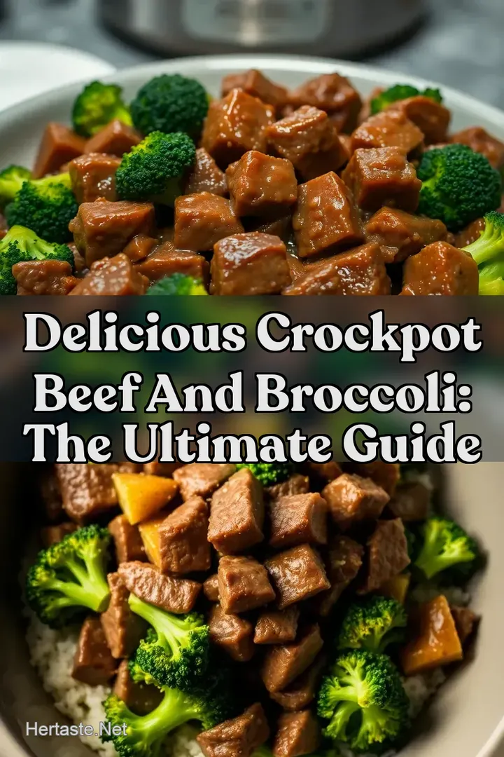 Delicious Crockpot Beef And Broccoli: The Ultimate Guide