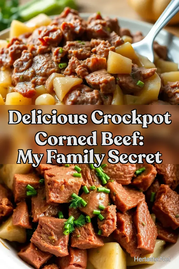 Delicious Crockpot Corned Beef: My Family Secret