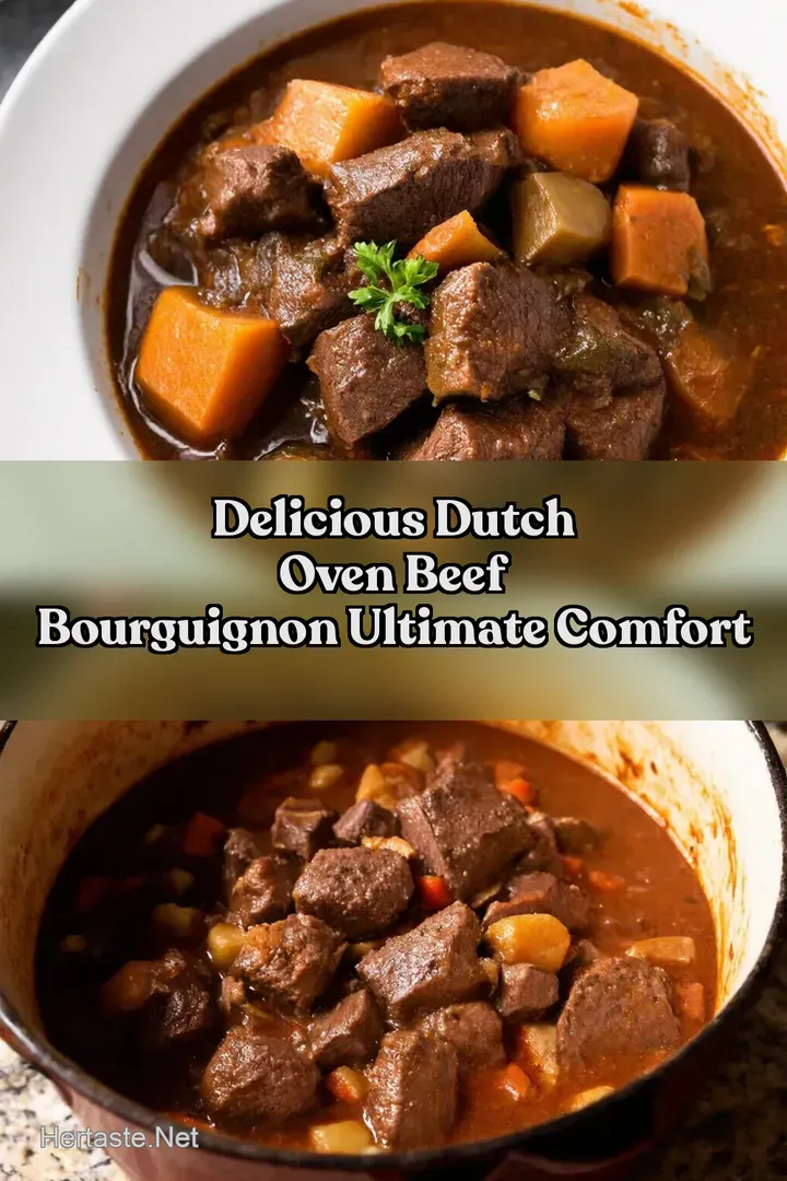 Delicious Dutch Oven Beef Bourguignon Ultimate Comfort