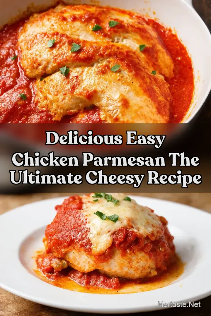 Delicious Easy Chicken Parmesan The Ultimate Cheesy Recipe