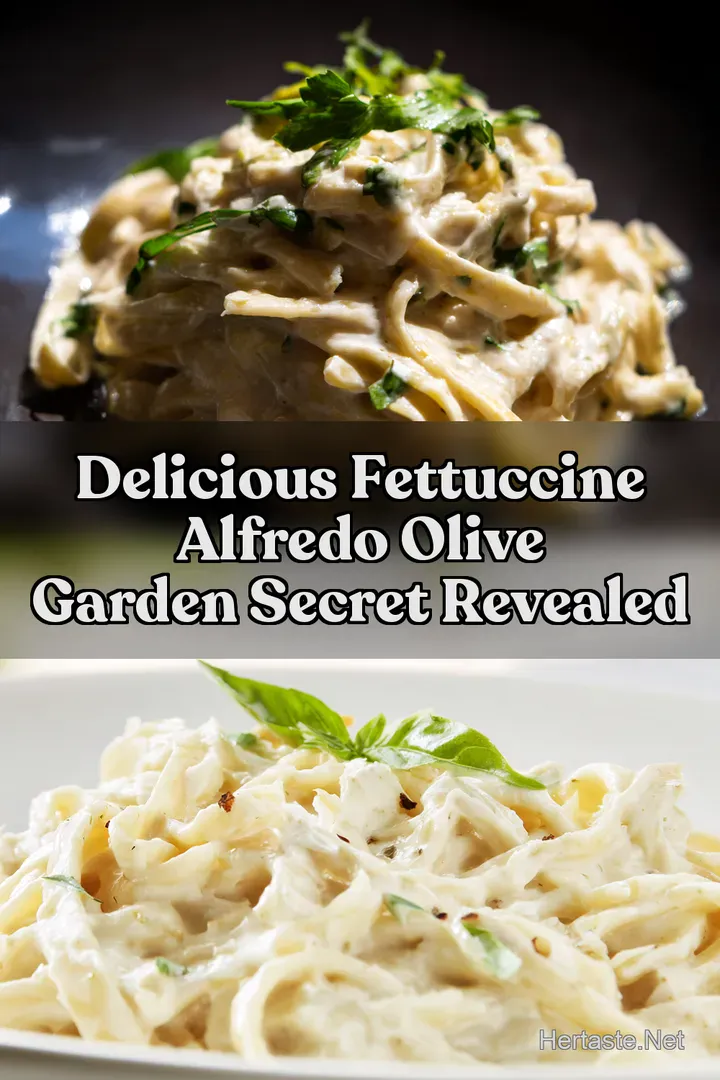 Delicious Fettuccine Alfredo Olive Garden Secret REVEALED