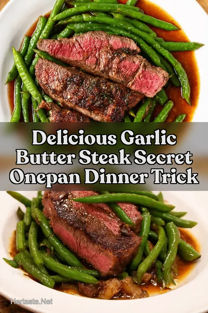 Delicious Garlic Butter Steak Secret OnePan Dinner Trick