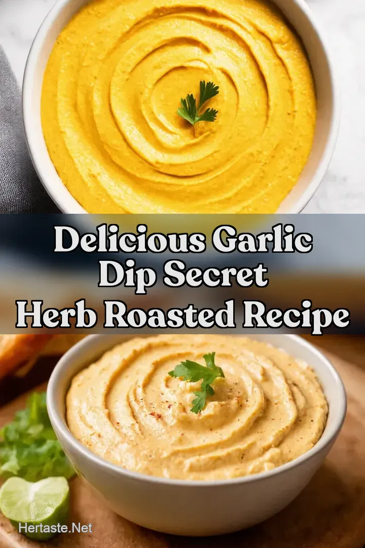 Delicious Garlic Dip Secret Herb Roasted Recipe