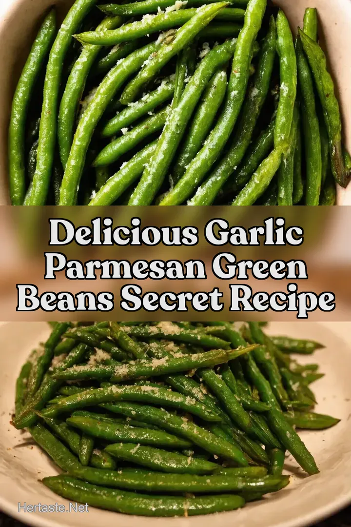 Delicious Garlic Parmesan Green Beans Secret Recipe