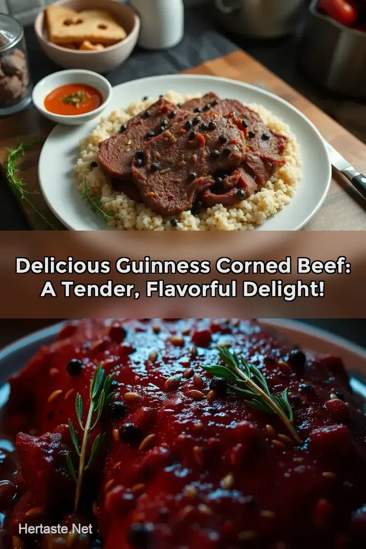 Delicious Guinness Corned Beef: A Tender Flavorful Delight!