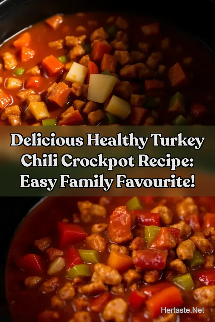 Delicious Healthy Turkey Chili Crockpot Recipe: Easy Family Favourite!