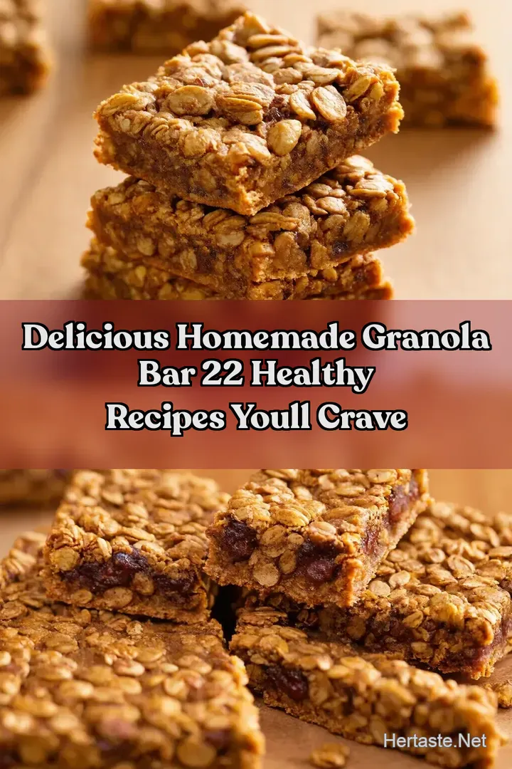 Delicious Homemade Granola Bar 22 Healthy Recipes Youll Crave