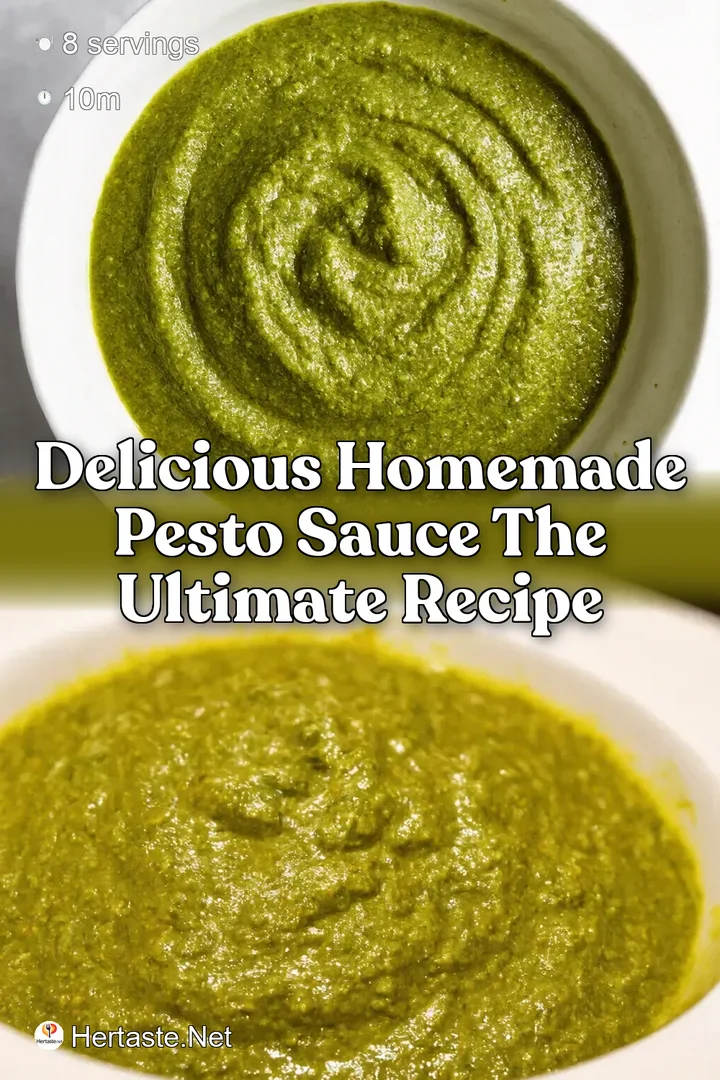 Delicious Homemade Pesto Sauce The Ultimate Recipe