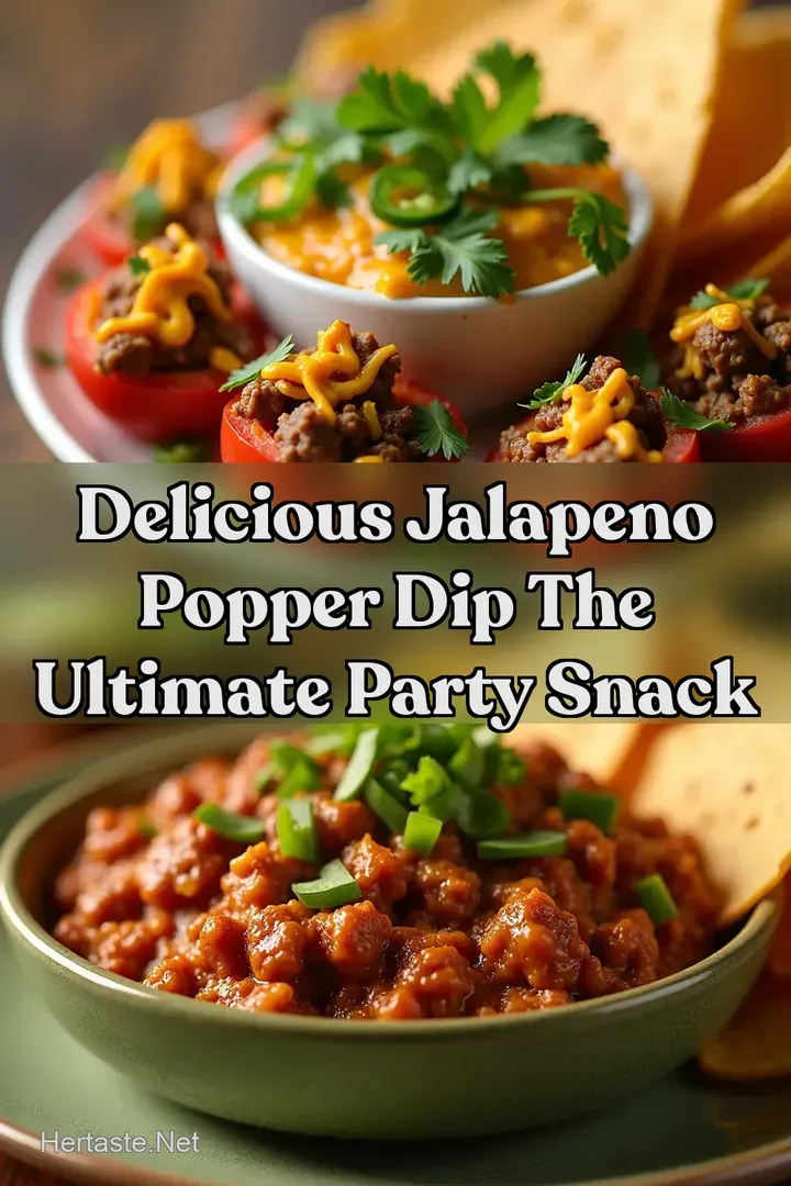 Delicious Jalapeno Popper Dip The Ultimate Party Snack
