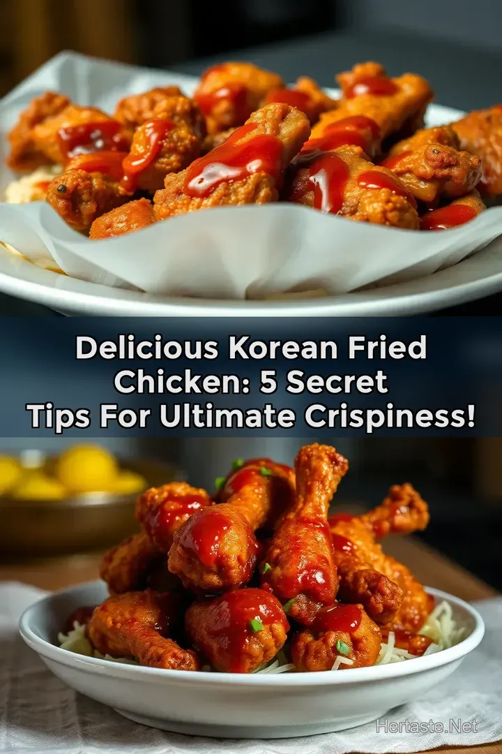 Delicious Korean Fried Chicken: 5 Secret Tips for Ultimate Crispiness!