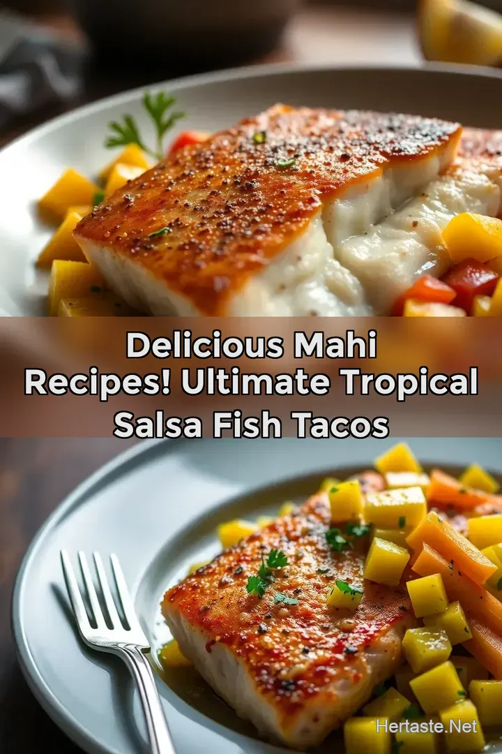 Delicious Mahi Recipes! Ultimate Tropical Salsa Fish Tacos