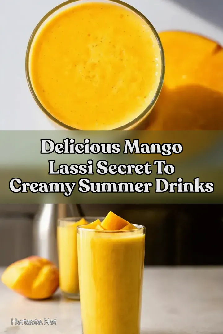 Delicious Mango Lassi Secret to Creamy Summer Drinks