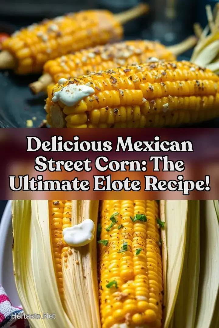 Delicious Mexican Street Corn: The Ultimate Elote Recipe!
