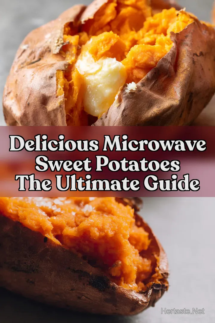Delicious Microwave Sweet Potatoes The Ultimate Guide