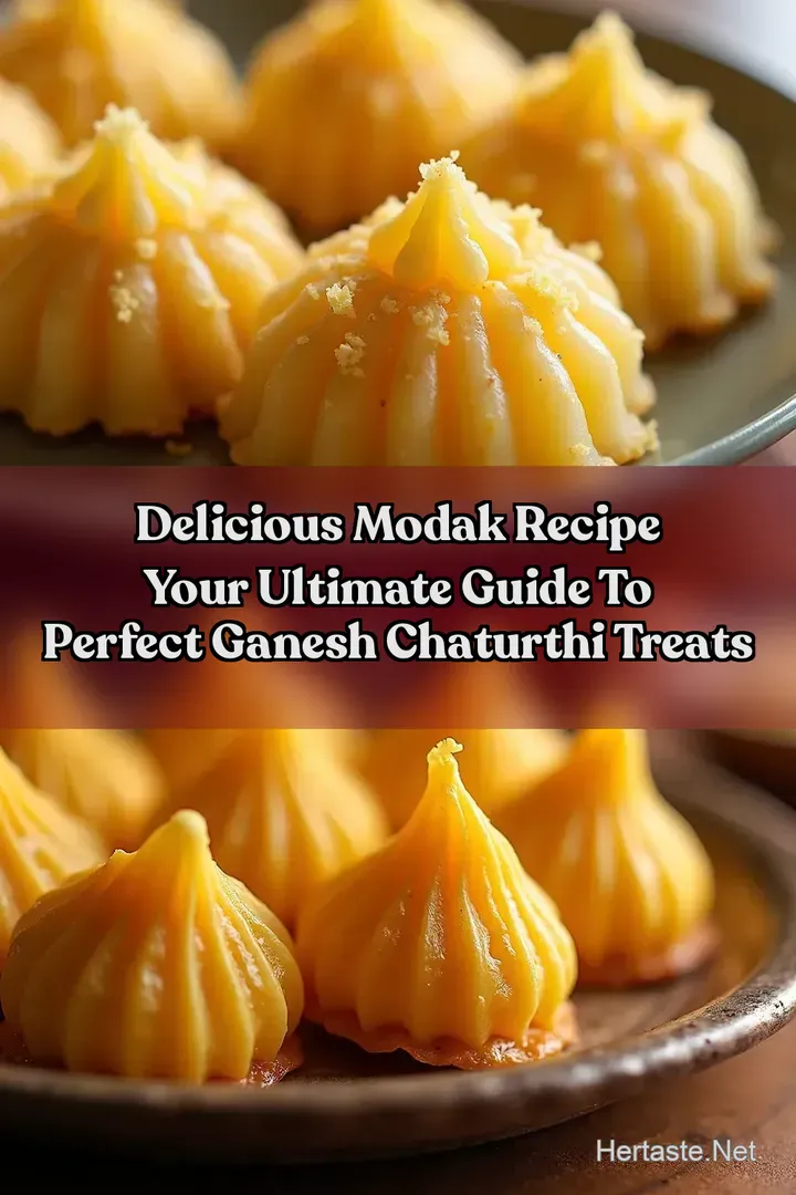 Delicious Modak Recipe Your Ultimate Guide to Perfect Ganesh Chaturthi Treats