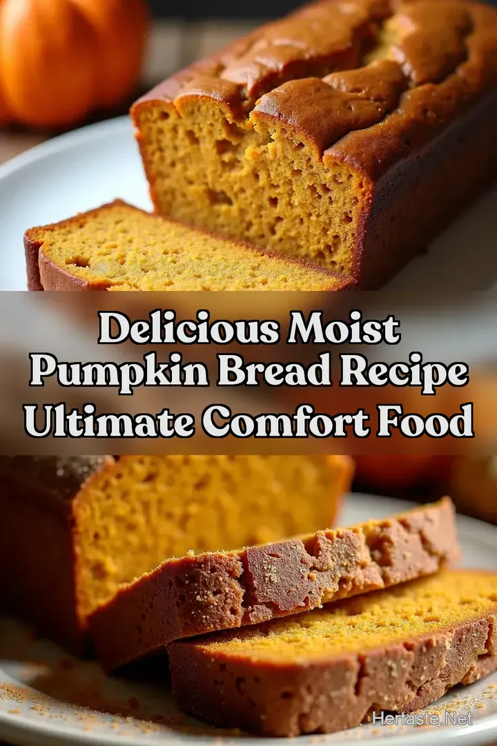 Delicious Moist Pumpkin Bread Recipe Ultimate Comfort Food