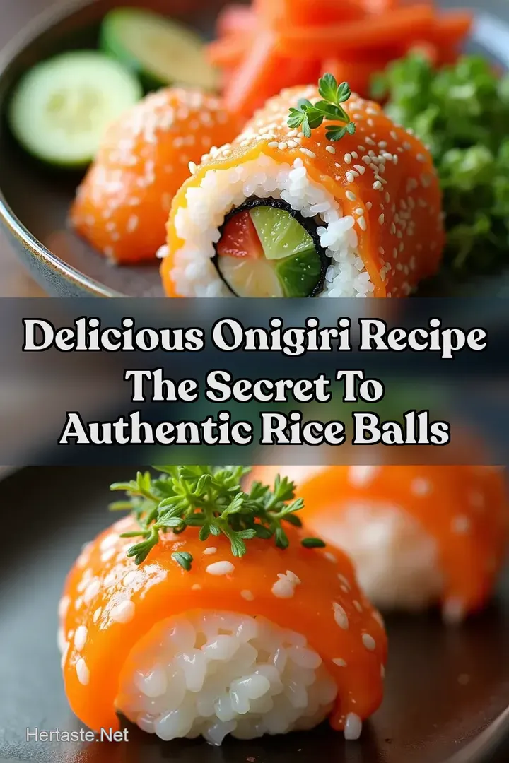 Delicious Onigiri Recipe The Secret to Authentic Rice Balls