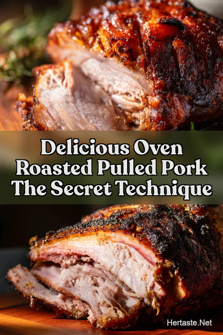 Delicious Oven Roasted Pulled Pork The Secret Technique : PIN FOR LATER Delicious Oven Roasted Pulled Pork The Secret Technique