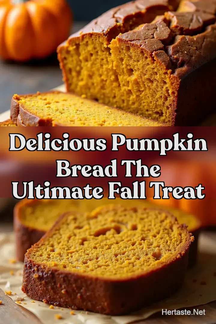 Delicious Pumpkin Bread The Ultimate Fall Treat