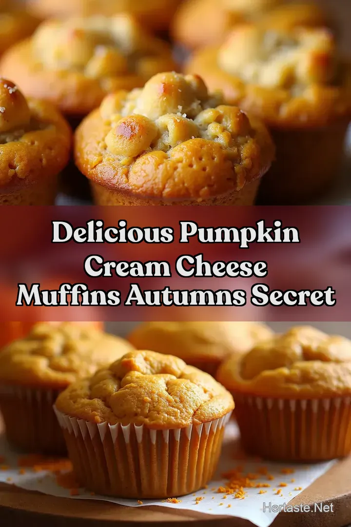 Delicious Pumpkin Cream Cheese Muffins Autumns Secret