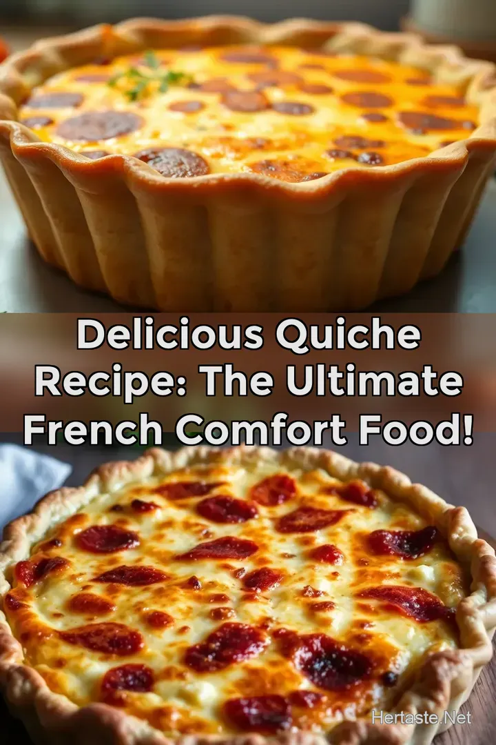 Delicious Quiche Recipe: The Ultimate French Comfort Food!