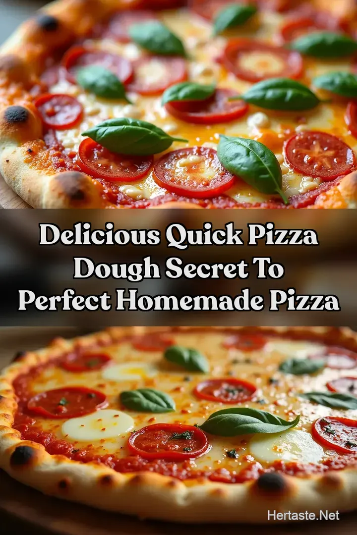 Delicious Quick Pizza Dough Secret to Perfect Homemade Pizza