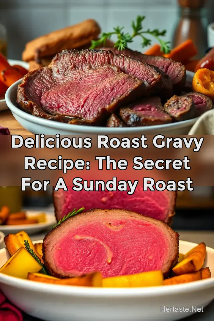 Delicious Roast Gravy Recipe: The Secret for a Sunday Roast