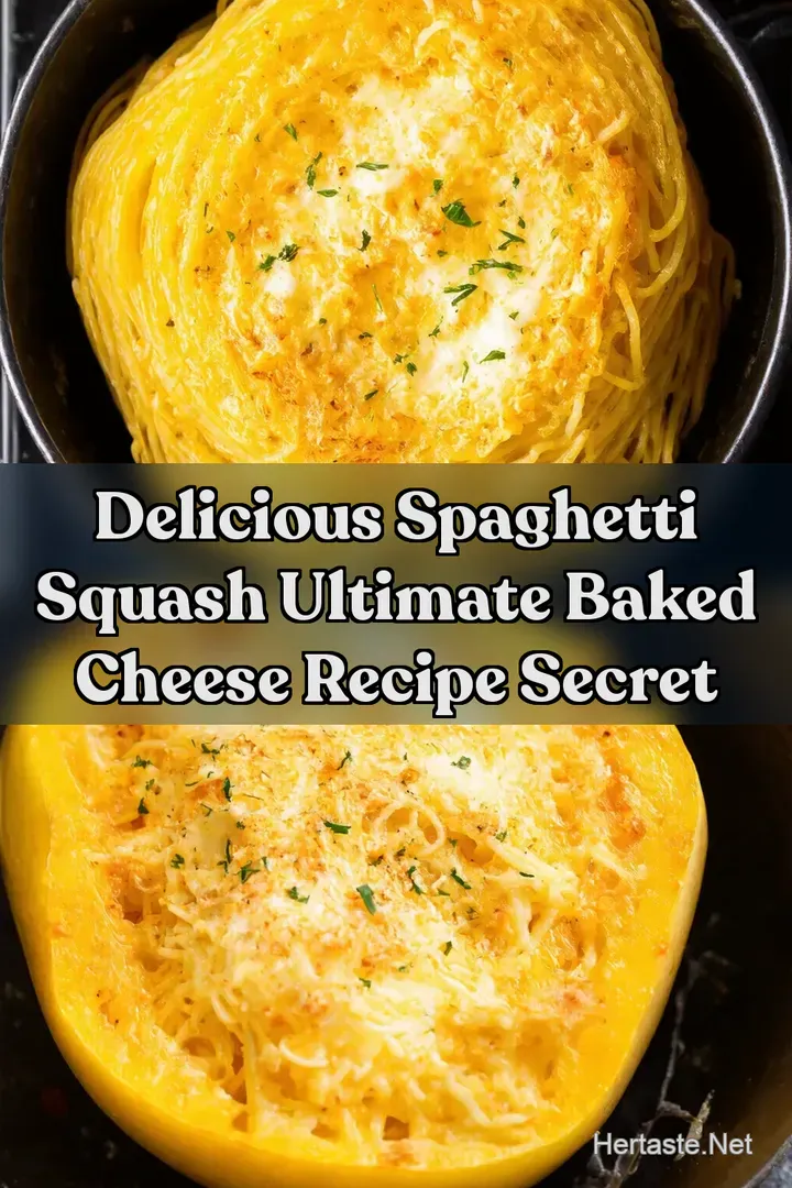 Delicious Spaghetti Squash Ultimate Baked Cheese Recipe Secret