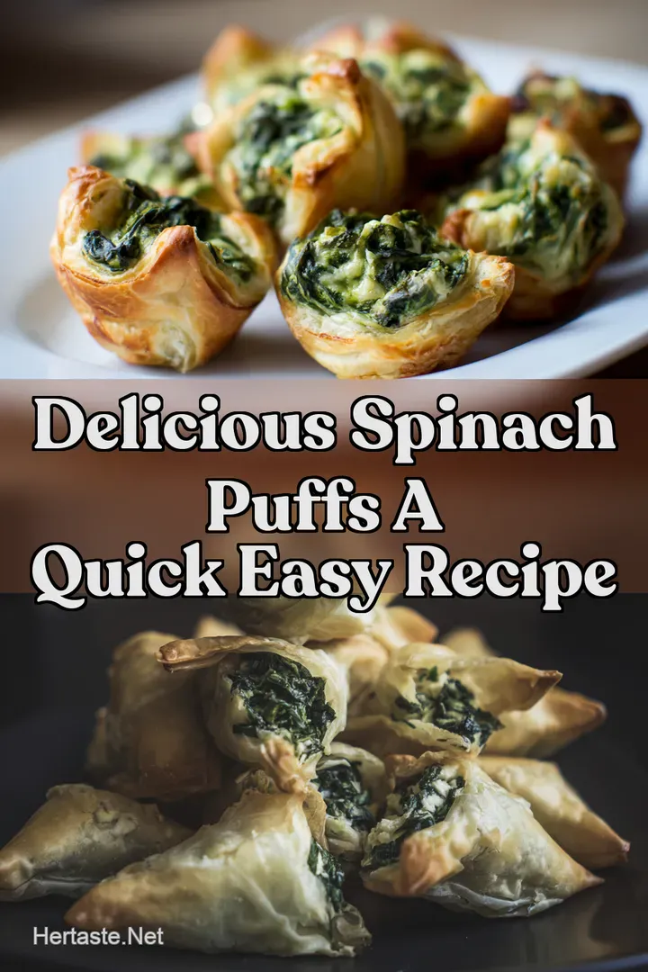 Delicious Spinach Puffs A Quick Easy Recipe