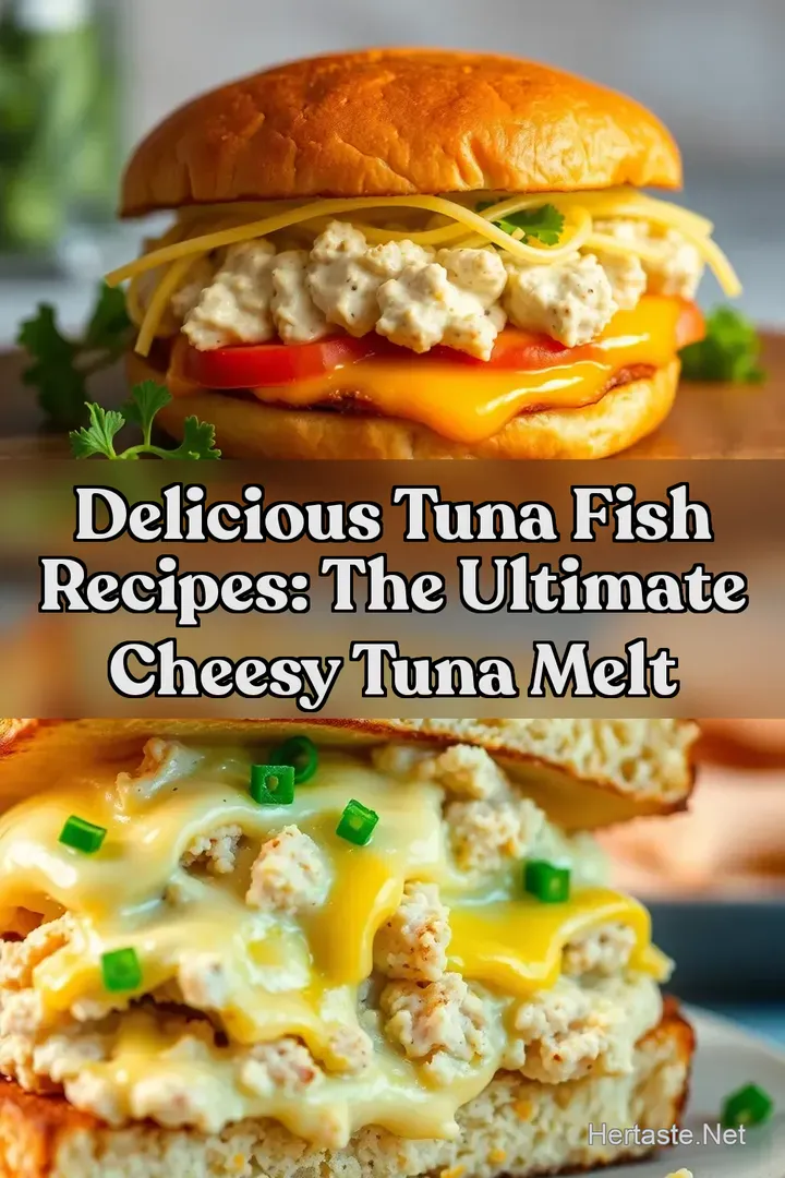 Delicious Tuna Fish Recipes: The Ultimate Cheesy Tuna Melt : PIN FOR LATER Delicious Tuna Fish Recipes: The Ultimate Cheesy Tuna Melt