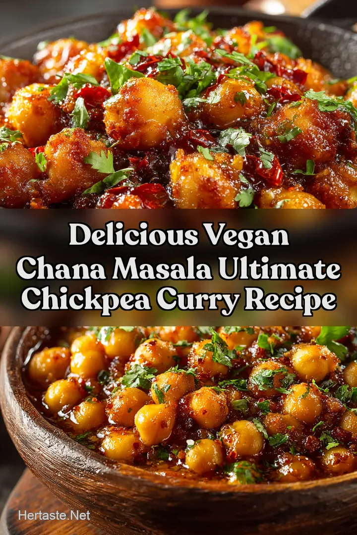Delicious Vegan Chana Masala Ultimate Chickpea Curry Recipe